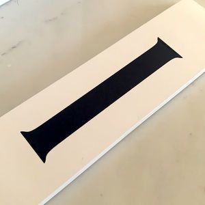Black Solo Loop Apple Watch Band